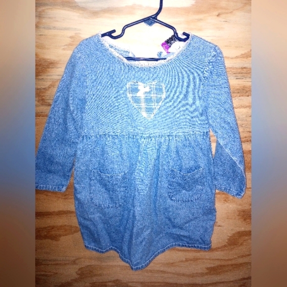 Vintage Denim Dress - Picture 1 of 2
